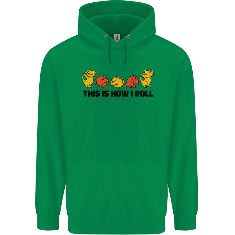 This Is How I Roll RPG Role Playing Game Mens 80% Cotton Hoodie Irish Green