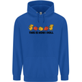 This Is How I Roll RPG Role Playing Game Mens 80% Cotton Hoodie Royal Blue