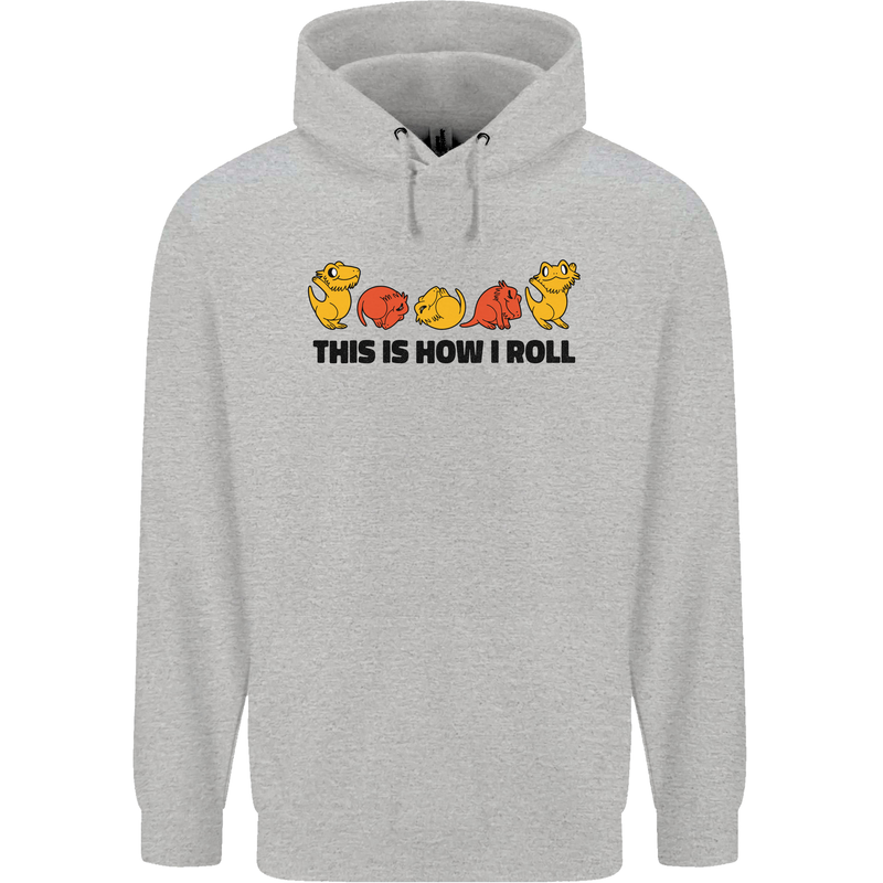 This Is How I Roll RPG Role Playing Game Mens 80% Cotton Hoodie Sports Grey