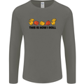 This Is How I Roll RPG Role Playing Game Mens Long Sleeve T-Shirt Charcoal