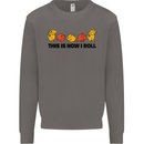 This Is How I Roll RPG Role Playing Game Mens Sweatshirt Jumper Charcoal
