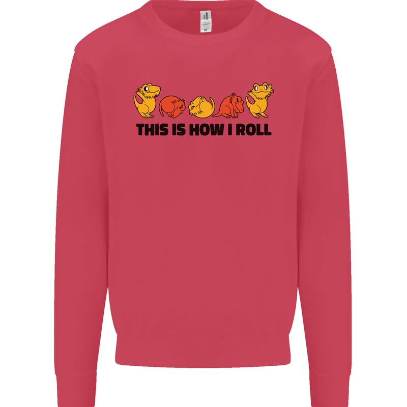 This Is How I Roll RPG Role Playing Game Mens Sweatshirt Jumper Heliconia