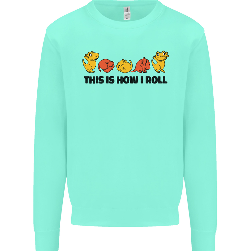 This Is How I Roll RPG Role Playing Game Mens Sweatshirt Jumper Peppermint