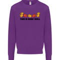 This Is How I Roll RPG Role Playing Game Mens Sweatshirt Jumper Purple