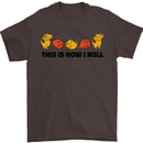 This Is How I Roll RPG Role Playing Game Mens T-Shirt Cotton Gildan Dark Chocolate