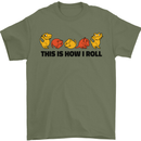 This Is How I Roll RPG Role Playing Game Mens T-Shirt Cotton Gildan Military Green
