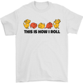 This Is How I Roll RPG Role Playing Game Mens T-Shirt Cotton Gildan White