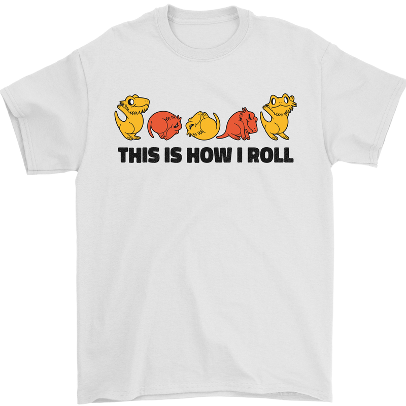 This Is How I Roll RPG Role Playing Game Mens T-Shirt Cotton Gildan White