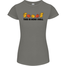 This Is How I Roll RPG Role Playing Game Womens Petite Cut T-Shirt Charcoal