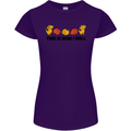 This Is How I Roll RPG Role Playing Game Womens Petite Cut T-Shirt Purple