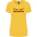 This Is How I Roll RPG Role Playing Game Womens Wider Cut T-Shirt Yellow