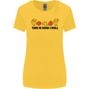 This Is How I Roll RPG Role Playing Game Womens Wider Cut T-Shirt Yellow