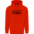 This Is How I Roll RPG Role Playing Games Childrens Kids Hoodie Bright Red