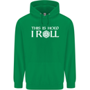 This Is How I Roll RPG Role Playing Games Childrens Kids Hoodie Irish Green