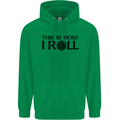 This Is How I Roll RPG Role Playing Games Childrens Kids Hoodie Irish Green