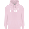 This Is How I Roll RPG Role Playing Games Childrens Kids Hoodie Light Pink
