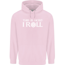 This Is How I Roll RPG Role Playing Games Childrens Kids Hoodie Light Pink
