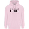 This Is How I Roll RPG Role Playing Games Childrens Kids Hoodie Light Pink