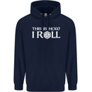 This Is How I Roll RPG Role Playing Games Childrens Kids Hoodie Navy Blue