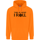 This Is How I Roll RPG Role Playing Games Childrens Kids Hoodie Orange