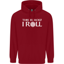 This Is How I Roll RPG Role Playing Games Childrens Kids Hoodie Red