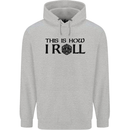 This Is How I Roll RPG Role Playing Games Childrens Kids Hoodie Sports Grey
