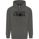 This Is How I Roll RPG Role Playing Games Childrens Kids Hoodie Storm Grey