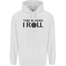 This Is How I Roll RPG Role Playing Games Childrens Kids Hoodie White