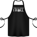 This Is How I Roll RPG Role Playing Games Cotton Apron 100% Organic Black