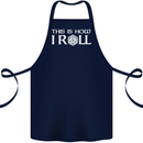This Is How I Roll RPG Role Playing Games Cotton Apron 100% Organic Navy Blue