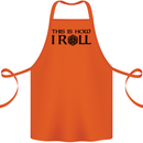 This Is How I Roll RPG Role Playing Games Cotton Apron 100% Organic Orange