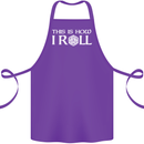 This Is How I Roll RPG Role Playing Games Cotton Apron 100% Organic Purple