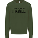 This Is How I Roll RPG Role Playing Games Kids Sweatshirt Jumper Forest Green