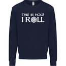 This Is How I Roll RPG Role Playing Games Kids Sweatshirt Jumper Navy Blue