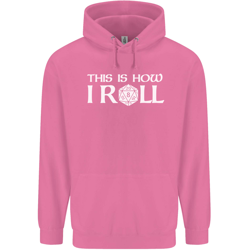 This Is How I Roll RPG Role Playing Games Mens 80% Cotton Hoodie Azelea
