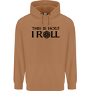 This Is How I Roll RPG Role Playing Games Mens 80% Cotton Hoodie Caramel Latte