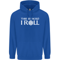 This Is How I Roll RPG Role Playing Games Mens 80% Cotton Hoodie Royal Blue