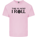 This Is How I Roll RPG Role Playing Games Mens Cotton T-Shirt Tee Top Light Pink
