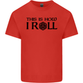 This Is How I Roll RPG Role Playing Games Mens Cotton T-Shirt Tee Top Red