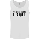 This Is How I Roll RPG Role Playing Games Mens Vest Tank Top White
