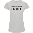This Is How I Roll RPG Role Playing Games Womens Petite Cut T-Shirt Sports Grey