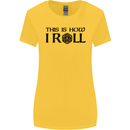 This Is How I Roll RPG Role Playing Games Womens Wider Cut T-Shirt Yellow