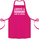 This Is My Handstand T-Shirt Gymnastics Cotton Apron 100% Organic Pink
