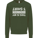 This Is My Handstand T-Shirt Gymnastics Kids Sweatshirt Jumper Forest Green