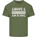This Is My Handstand T-Shirt Gymnastics Mens Cotton T-Shirt Tee Top Military Green