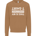 This Is My Handstand T-Shirt Gymnastics Mens Sweatshirt Jumper Caramel Latte