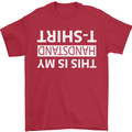 This Is My Handstand T-Shirt Gymnastics Mens T-Shirt Cotton Gildan Red