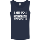 This Is My Handstand T-Shirt Gymnastics Mens Vest Tank Top Navy Blue