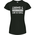 This Is My Handstand T-Shirt Gymnastics Womens Petite Cut T-Shirt Black