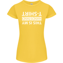 This Is My Handstand T-Shirt Gymnastics Womens Petite Cut T-Shirt Yellow